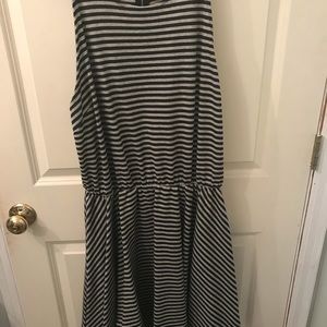 Gray and Navy dress